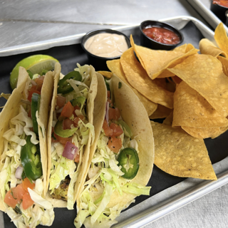 CILANTRO LIME CHICKEN TACOS
