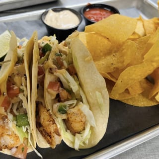 BAJA SHRIMP TACOS
