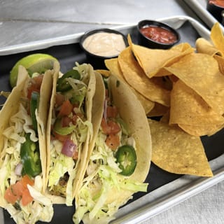 CILANTRO LIME CHICKEN TACOS